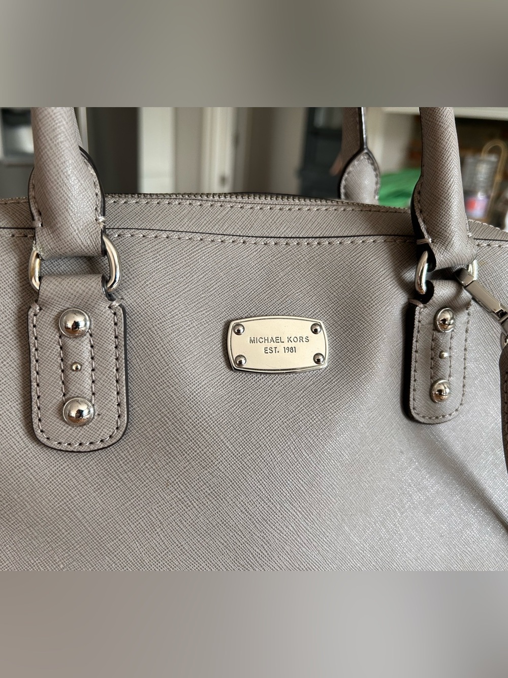 Michael Kors Ciara Medium Saffiano Leather Satchel - Picture 3 of 10